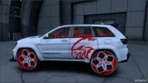 GTA 5 Jeep Vehicle Mod: Customs Jeep Trackhawk Widebod (Image #2)