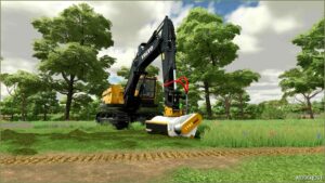 FS22 Mod: Cysgtools EM097T Excavator Mower (Image #2)