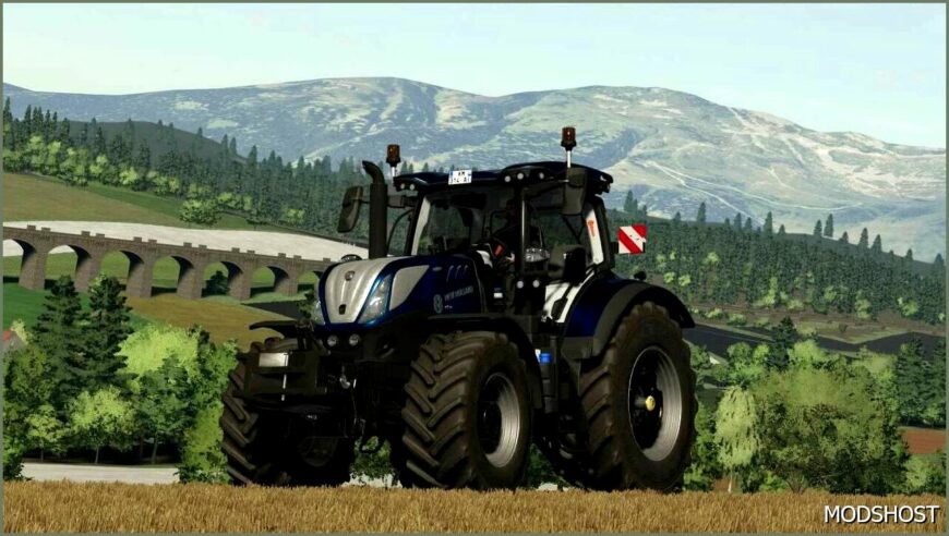 FS22 NEW Holland Tractor Mod: T7 LWB Plmi V1.0.0.1 (Featured)