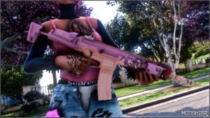 GTA 5 Weapon Mod: Kilo 141 Yandere (Image #2)