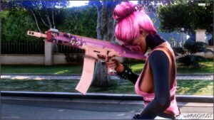 GTA 5 Weapon Mod: Kilo 141 Yandere (Image #3)