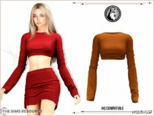 Sims 4 Everyday Clothes Mod: Lina SET (Image #2)