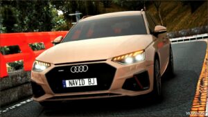 GTA 5 Audi Vehicle Mod: 2020 Audi A4 Avant Quattro Add-On (Featured)