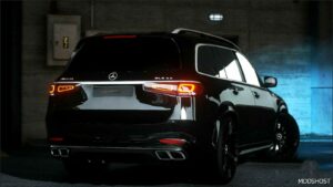 GTA 5 Mercedes-Benz Vehicle Mod: 2021 Mercedes Benz GLS 63 AMG (Image #3)