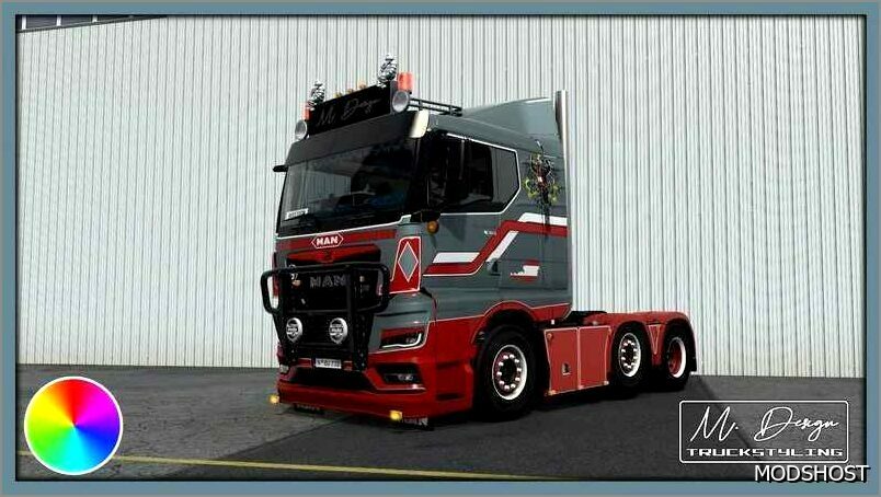 ETS2 MAN Mod: NEW Edition Skins MAN TGX 1.50 (Featured)