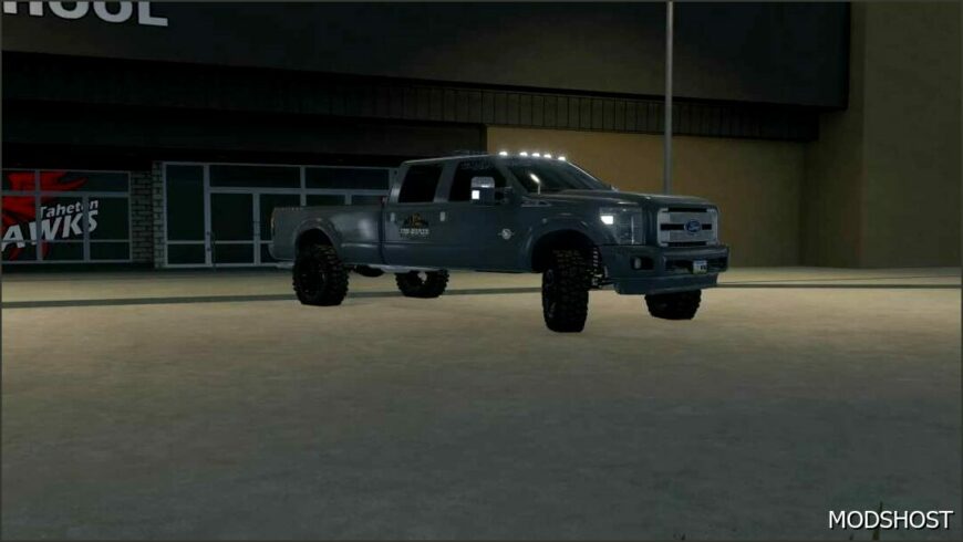 FS22 Ford Car Mod: GFM22 2012 F350 (Featured)