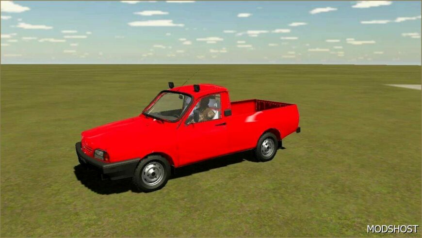 FS22 Pickup Car Mod: Dacia Pick-Up 1304 (Featured)