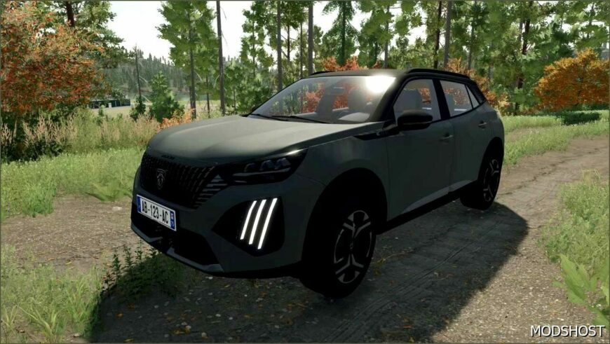 FS22 Peugeot Car Mod: E-2008 2024 (Featured)