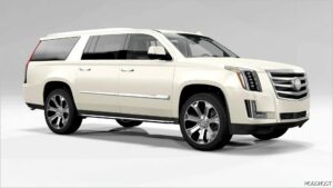 BeamNG Cadillac Car Mod: Escalade ESV 2016 V2.0 0.32 (Image #2)