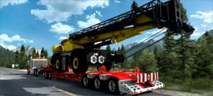 ATS Trailer Mod: BWS Rigid Neck Lowboy V3.3 1.50 (Featured)