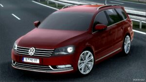 ETS2 Volkswagen Car Mod: Passat B7 1.9 TDI V1.2 (Featured)