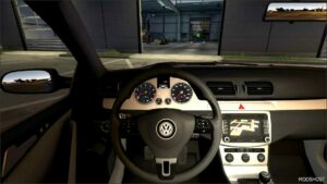 ETS2 Volkswagen Car Mod: Passat B7 1.9 TDI V1.2 (Image #4)