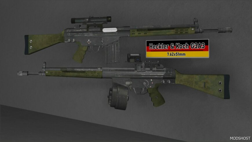 GTA 5 Weapon Mod: Heckler & Koch G3A3 (Featured)