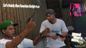 GTA 5 Mod: Zef’s Buddy Shot Reaction Script (Featured)