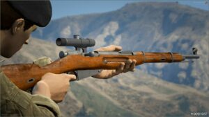 GTA 5 Weapon Mod: Mosin-Nagant M38 Carbine (Image #3)