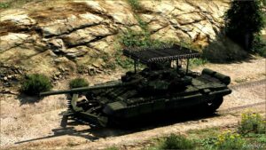 GTA 5 Vehicle Mod: T-90A Russia Add-On (Featured)