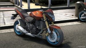 GTA 5 Honda Vehicle Mod: Hornet 2012 Addon/Replace/Fivem | Digital Dials V2.0 (Image #2)