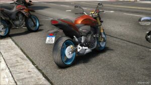 GTA 5 Honda Vehicle Mod: Hornet 2012 Addon/Replace/Fivem | Digital Dials V2.0 (Image #3)