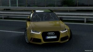 ETS2 Audi Car Mod: RS6 C7 Avant 2016 V1.4 (Featured)