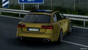 ETS2 Audi Car Mod: RS6 C7 Avant 2016 V1.4 (Image #3)