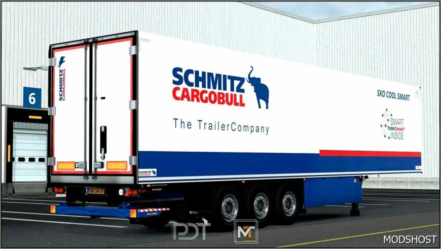 ETS2 Schmitz Trailer Mod: SKO24 V3.0 (Featured)