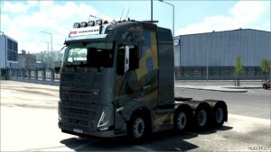 ETS2 Volvo Part Mod: Lightbox DB Schenker Volvo FH 2022 Sanax 10/07/2024 1.50 (Image #6)