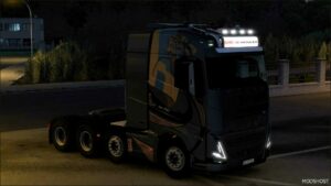 ETS2 Volvo Part Mod: Lightbox DB Schenker Volvo FH 2022 Sanax 10/07/2024 1.50 (Image #9)