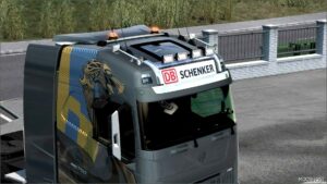 ETS2 Volvo Part Mod: Lightbox DB Schenker Volvo FH 2022 Sanax 10/07/2024 1.50 (Image #11)