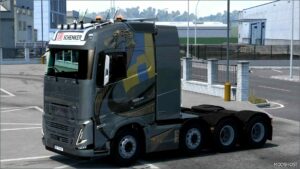 ETS2 Volvo Part Mod: Lightbox DB Schenker Volvo FH 2022 Sanax 10/07/2024 1.50 (Image #13)