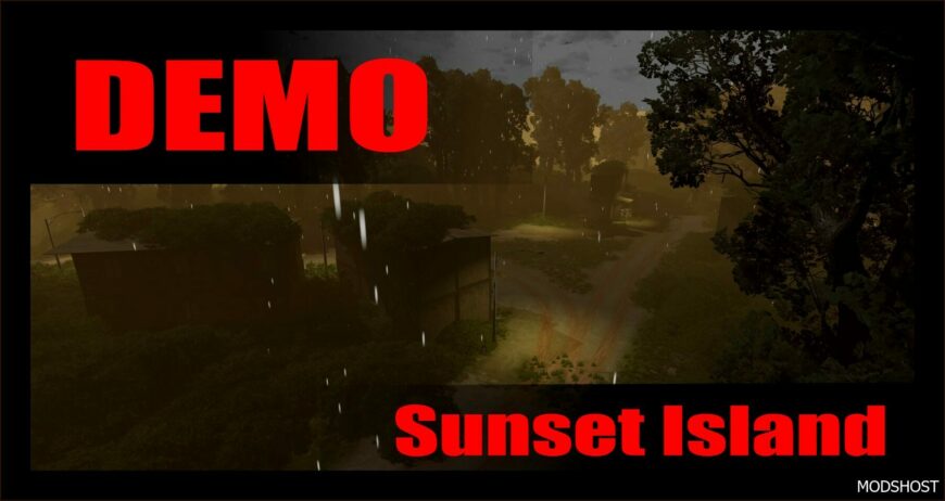 BeamNG Map Mod: Sunset Island R1 V2.2 0.32 (Featured)