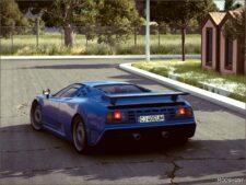 BeamNG Bugatti Car Mod: EB 110 1991-1995 Beta 0.32 (Image #2)