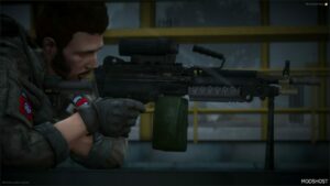 GTA 5 Weapon Mod: M249 Paratrooper (Image #3)