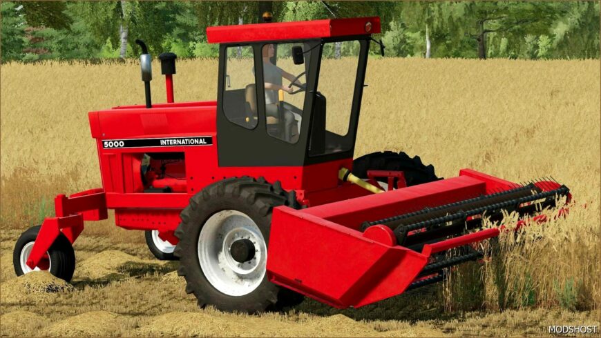 FS22 Case IH Combine Mod: International 5000 Swather (Featured)