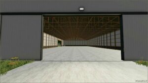 FS22 Placeable Mod: 81×180 Shed (Featured)