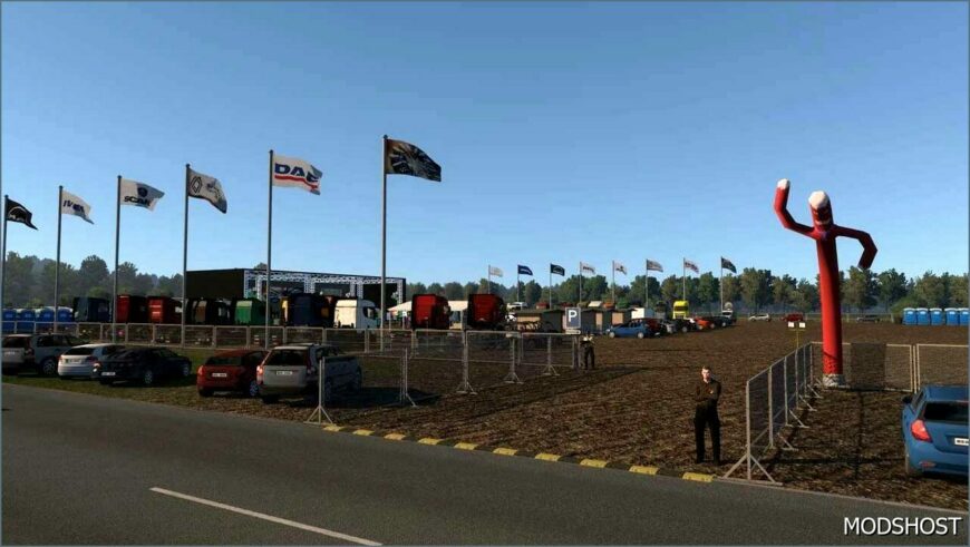 ETS2 ProMods Map Mod: Trucker Treff near Winsen for Promods 2.70 1.50 (Featured)