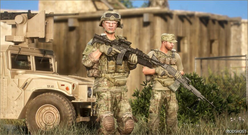 GTA 5 Player Mod: Ultimate United States Armed Forces Pack SP & Fivem Addon V2.0 (Featured)