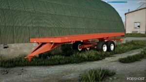 FS22 Trailer Mod: PRT 10 Platform Extended V1.0.0.1 (Featured)