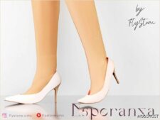 Sims 4 Female Shoes Mod: Esperanza Heels (Featured)