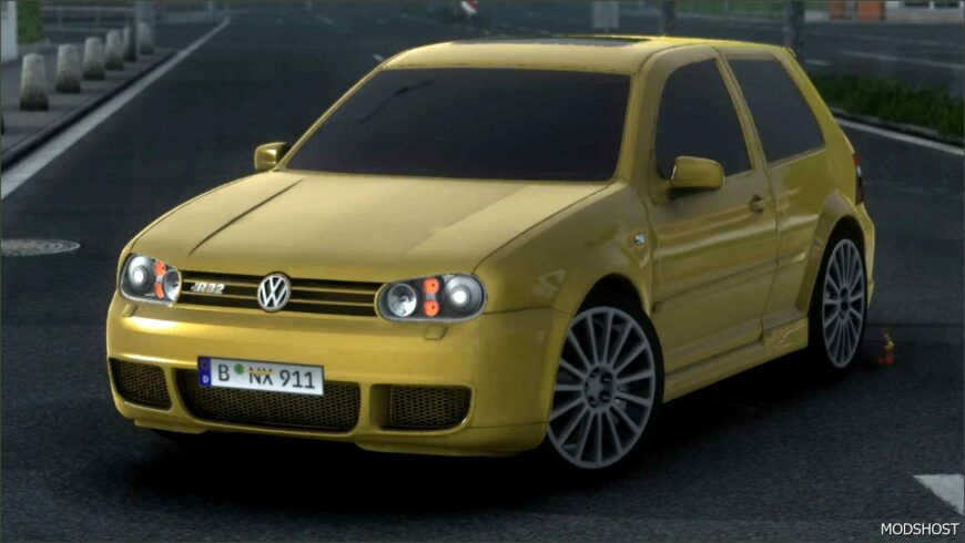 ETS2 Volkswagen Car Mod: Golf IV R32 V1.1 (Featured)