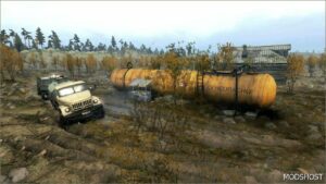 MudRunner Taiga Mod: Map (Featured)