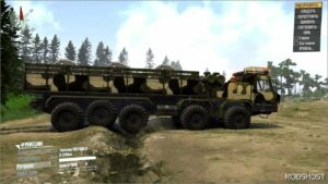 MudRunner Mod: PAE DAN 96400X Truck (Featured)