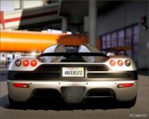 GTA 5 Koenigsegg Vehicle Mod: 2006 Koenigsegg CCX Add-On | Template V2.0B (Image #4)