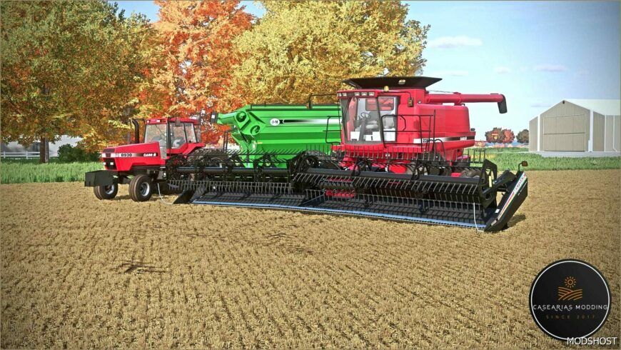 FS22 Header Mod: Macdon 974, CNH Flex-Draper (Featured)