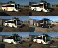 ETS2 MAN Skin Mod: 2023 MAN Lion’s Coach Metropack (Featured)