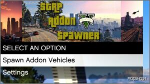 GTA 5 Script Mod: Strp V Addon Spawner (.OIV Installer) V1.0.3258 (Featured)