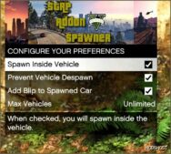 GTA 5 Script Mod: Strp V Addon Spawner (.OIV Installer) V1.0.3258 (Image #2)