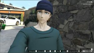 GTA 5 Player Mod: Takuma INO JJK Add-On PED (Image #2)