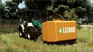 FS22 Mod: Frontloader Lizard Barrel (Featured)