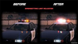 GTA 5 Script Mod: SirenSetting Limit Adjuster V2.0.3 (Image #3)