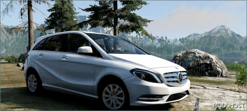 BeamNG Mercedes-Benz Car Mod: 2011-2014 Mercedes-Benz B-Class V2.1 0.31 (Featured)